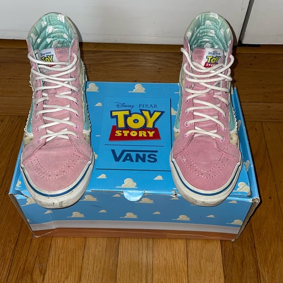 Toy Story Bo Peep Sk8-Hi Slim Vans - Picture 1 of 9